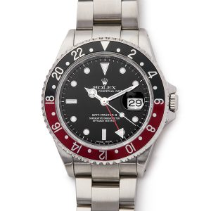 dong ho nam rolex gmt master coke stainless steel 16710 chinh hang
