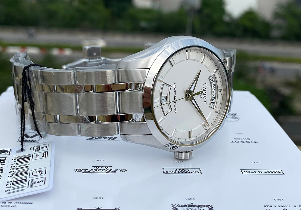 dong ho nam tissot couturier t035 407 11 031 01 chinh hang
