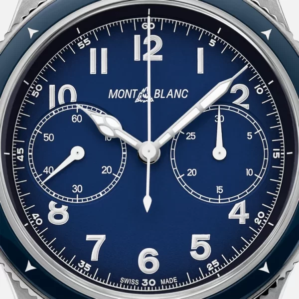 dong ho montblanc 1858 automatic chronograph mb126912 1
