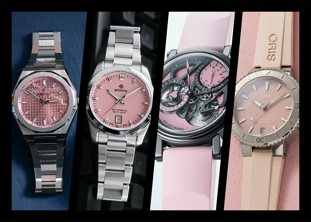 pink watches