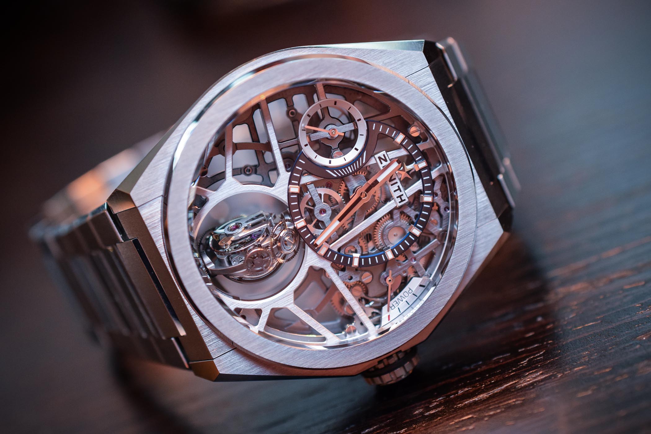 Zenith Defy Zero G titanium Baselworld 2018 6