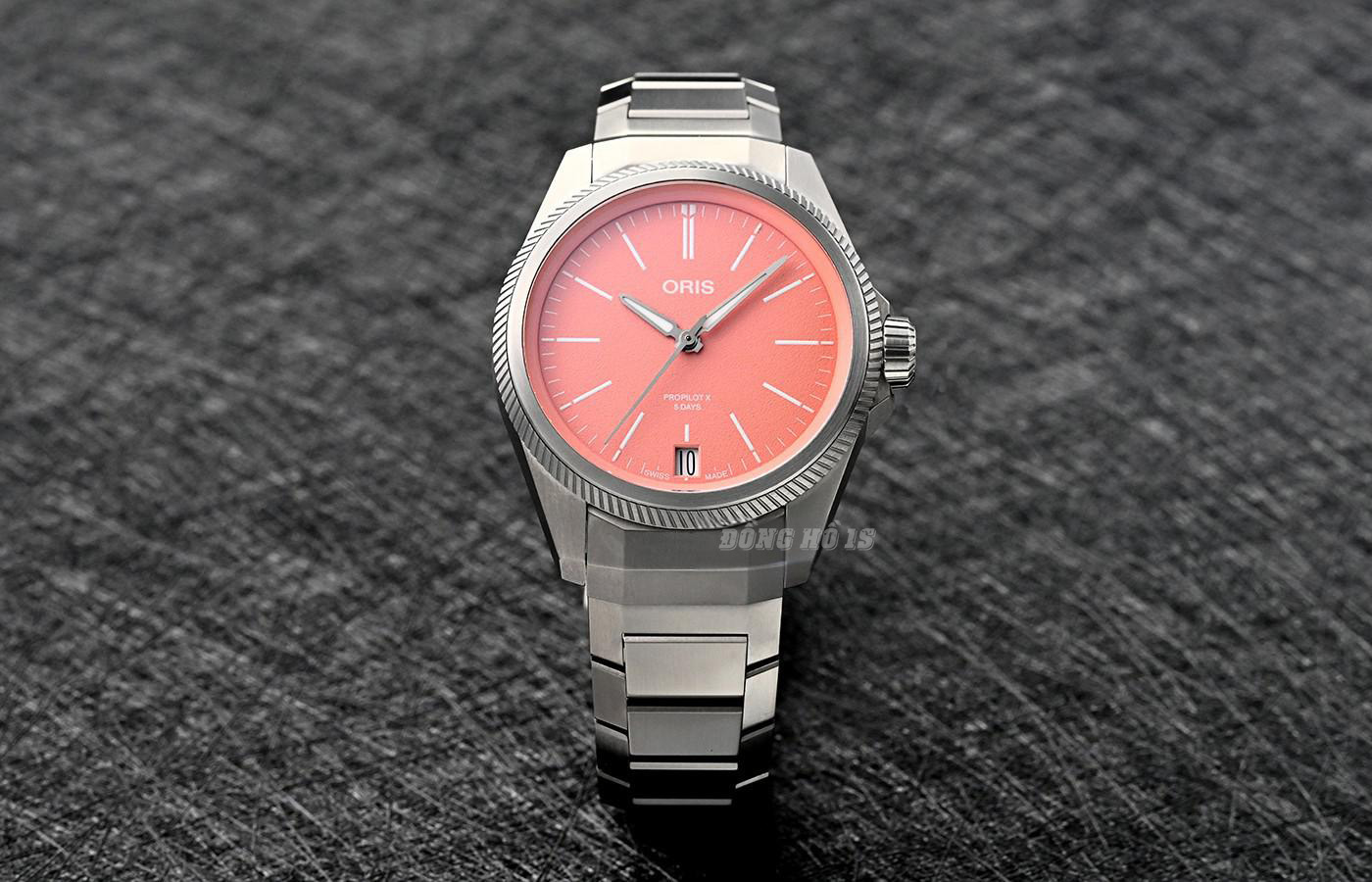 Oris PROPILOT X Series 01 400 7778 7158 07 7 20 01TLC (6)