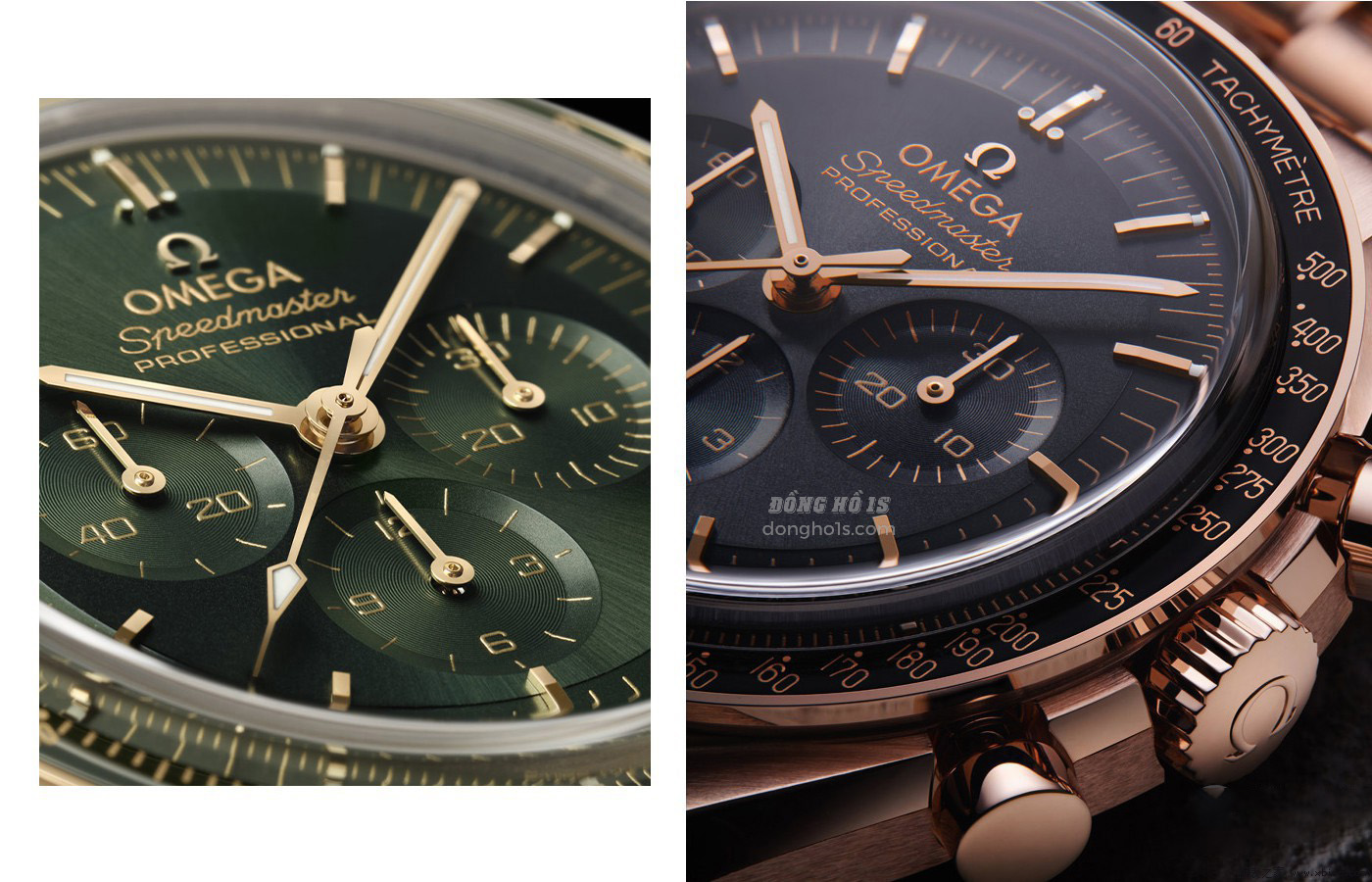 (Speedmaster Professional Moonwatch phiên bản 18K vàng)